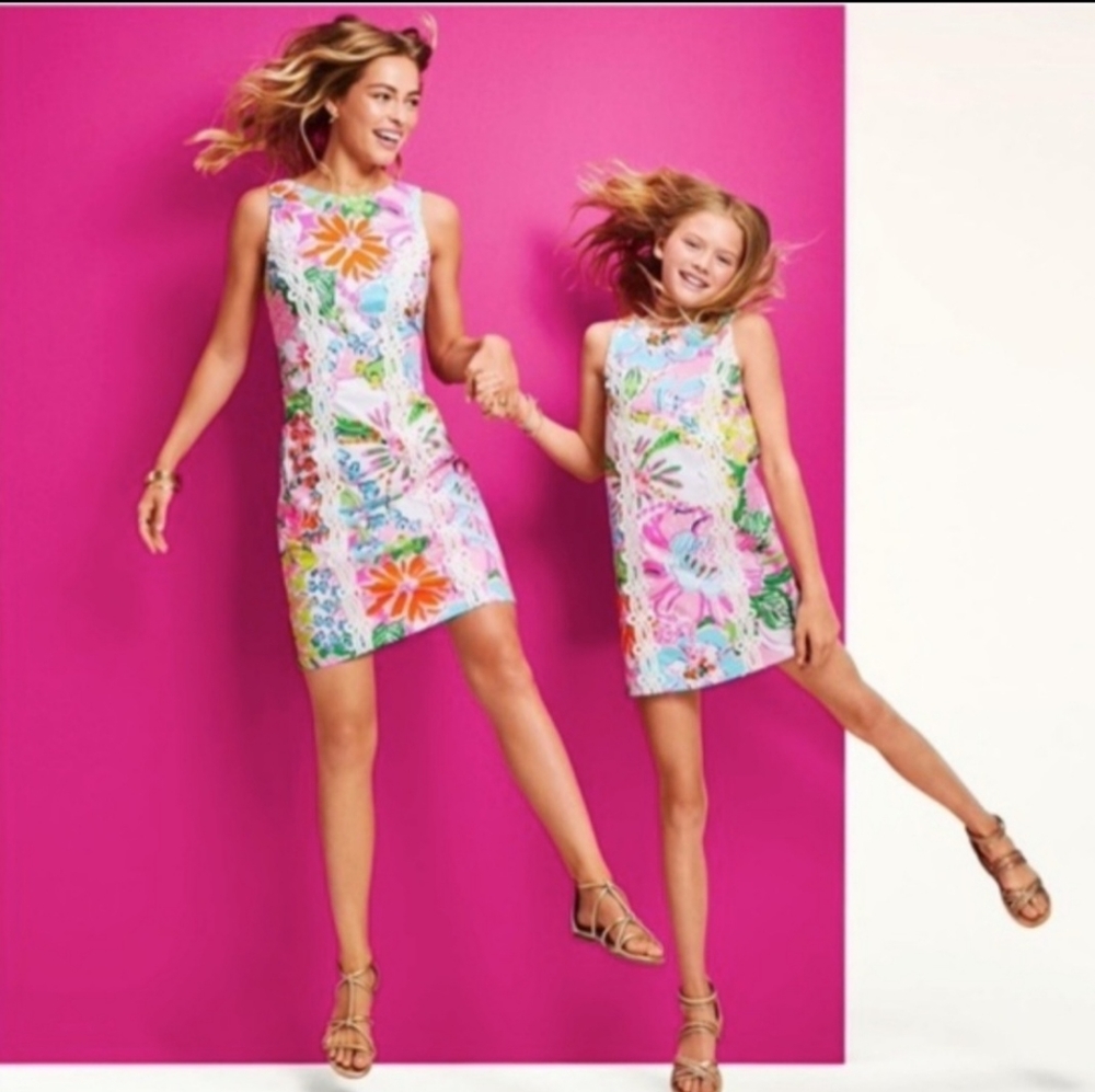 Lilly Pulitzer for Target Nosey Posey Shift Dress Like New Size 14 *runs small*